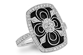 C036-59415: LDS ONYX & DIA RG .44 TW