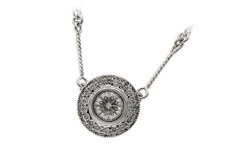 C042-07624: NECKLACE .45 BR .62 TW