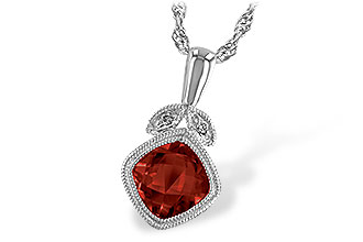 C220-25778: NECK 1.09 GARNET 1.10 TGW
