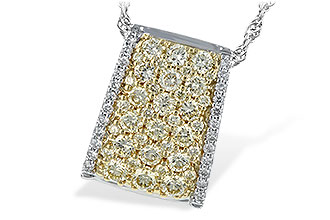 C225-65769: NECK .95 YELLOW DIAS 1.09 TW