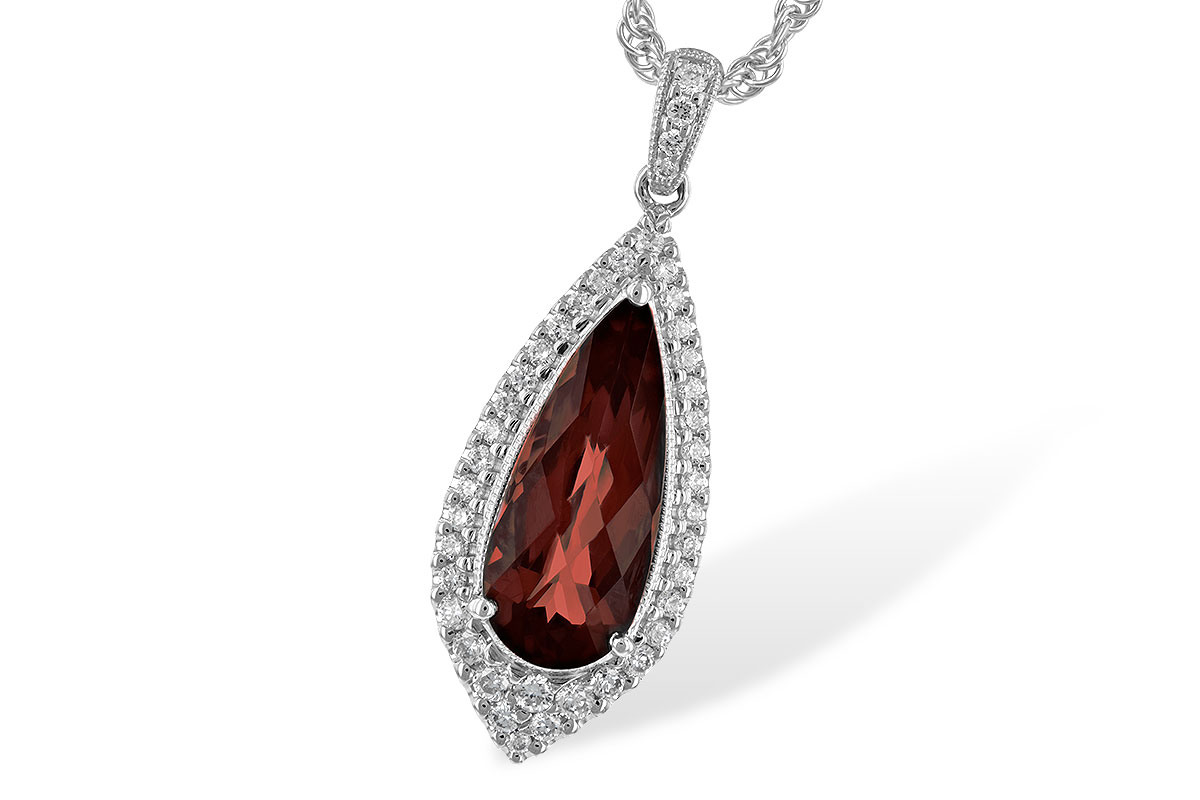 C225-66678: NECK 2.27 GARNET 2.52 TGW