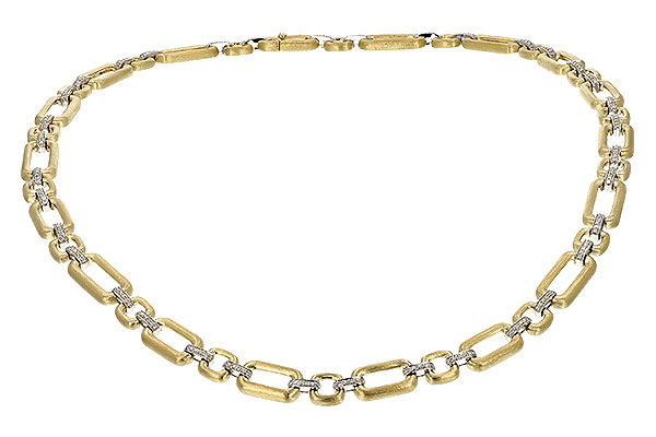 C225-67560: NECKLACE .80 TW (17 INCHES)