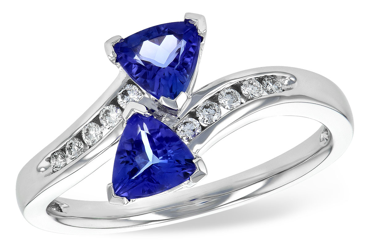 C226-54906: LDS RG .77 TW TANZANITE .90 TGW