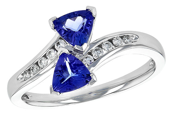 C226-54906: LDS RG .77 TW TANZANITE .90 TGW