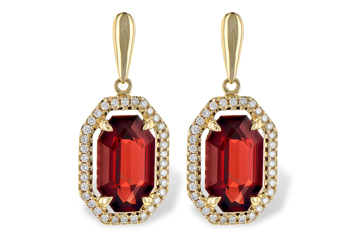 C226-60333: EARR 3.30 TW GARNET 3.49 TGW