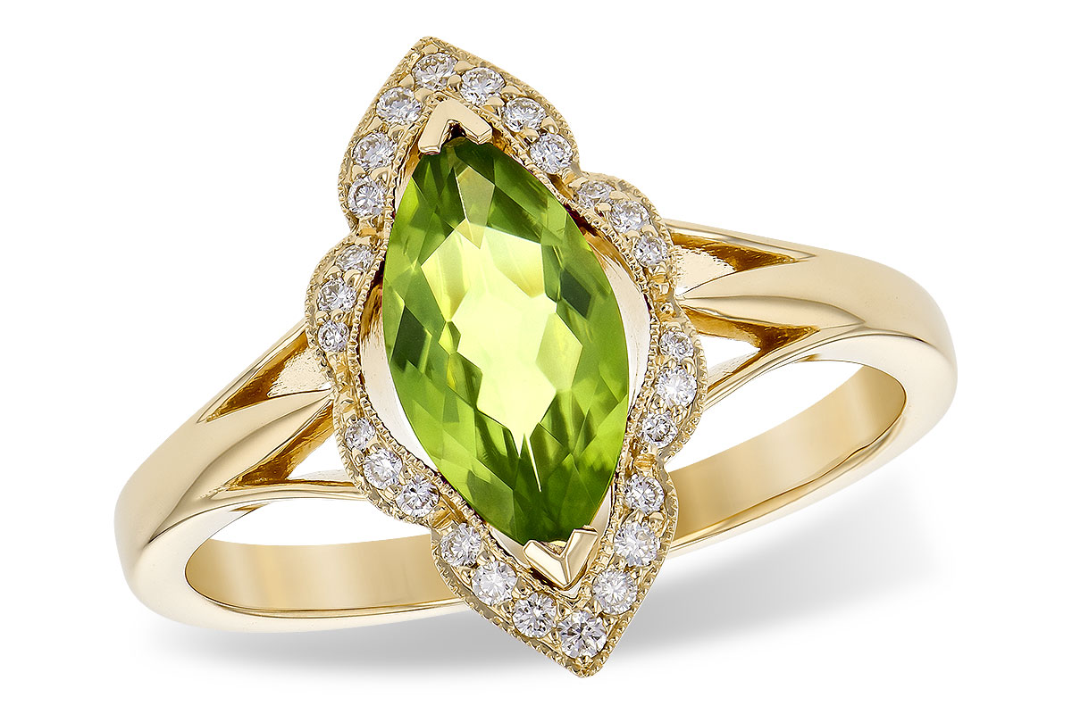 C226-60342: LDS RG .94 PERIDOT 1.05 TGW