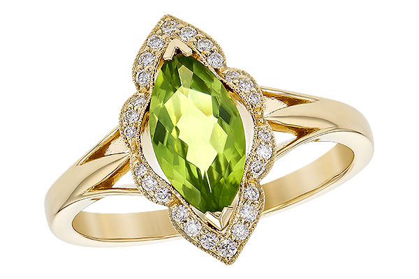 C226-60342: LDS RG .94 PERIDOT 1.05 TGW