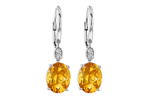 C226-63006: EARR 3.20 TW CITRINE 3.25 TGW (9x7MM CIT)