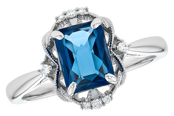 C309-30306: LDS RG 1.70 LONDON BLUE TOPAZ 1.76 TGW