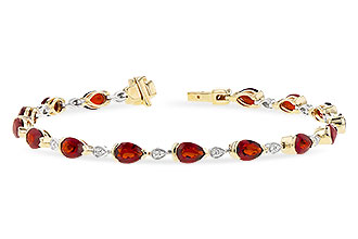 C309-31206: BRACELET 6.44 GARNET 6.60 TGW