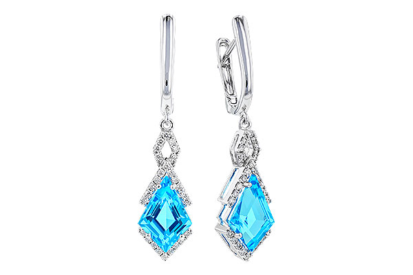 C310-20315: EARR 2.72 TW BLUE TOPAZ 2.90 TGW