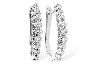 C310-21206: EARRINGS 1.00 TW