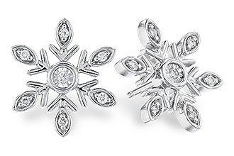 C310-21233: EARRINGS .07 TW