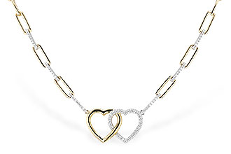 C310-22097: NECKLACE .52 TW