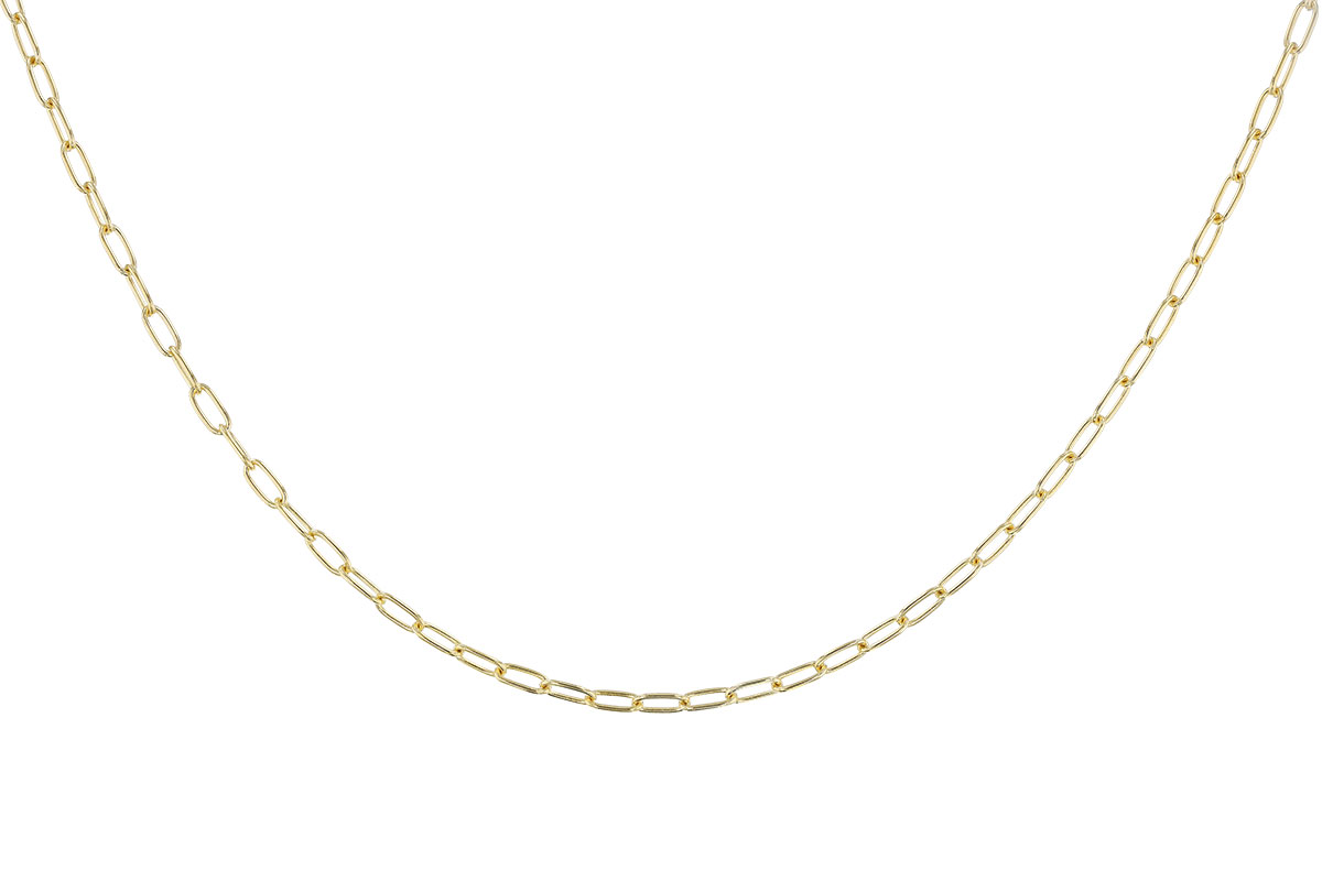 C311-09369: PAPERCLIP SM (7IN, 2.40MM, 14KT, LOBSTER CLASP)