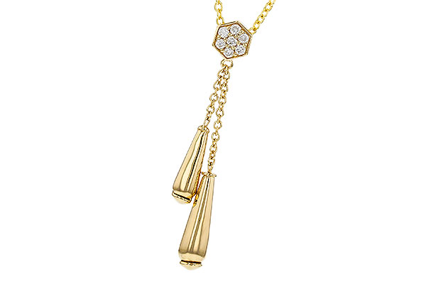 C311-10324: NECKLACE .11 TW