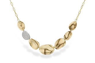 C311-10351: NECKLACE .38 TW (18")