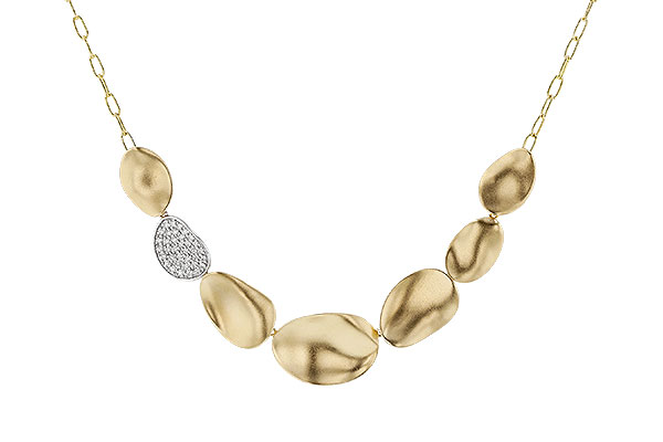 C311-10351: NECKLACE .38 TW (18")
