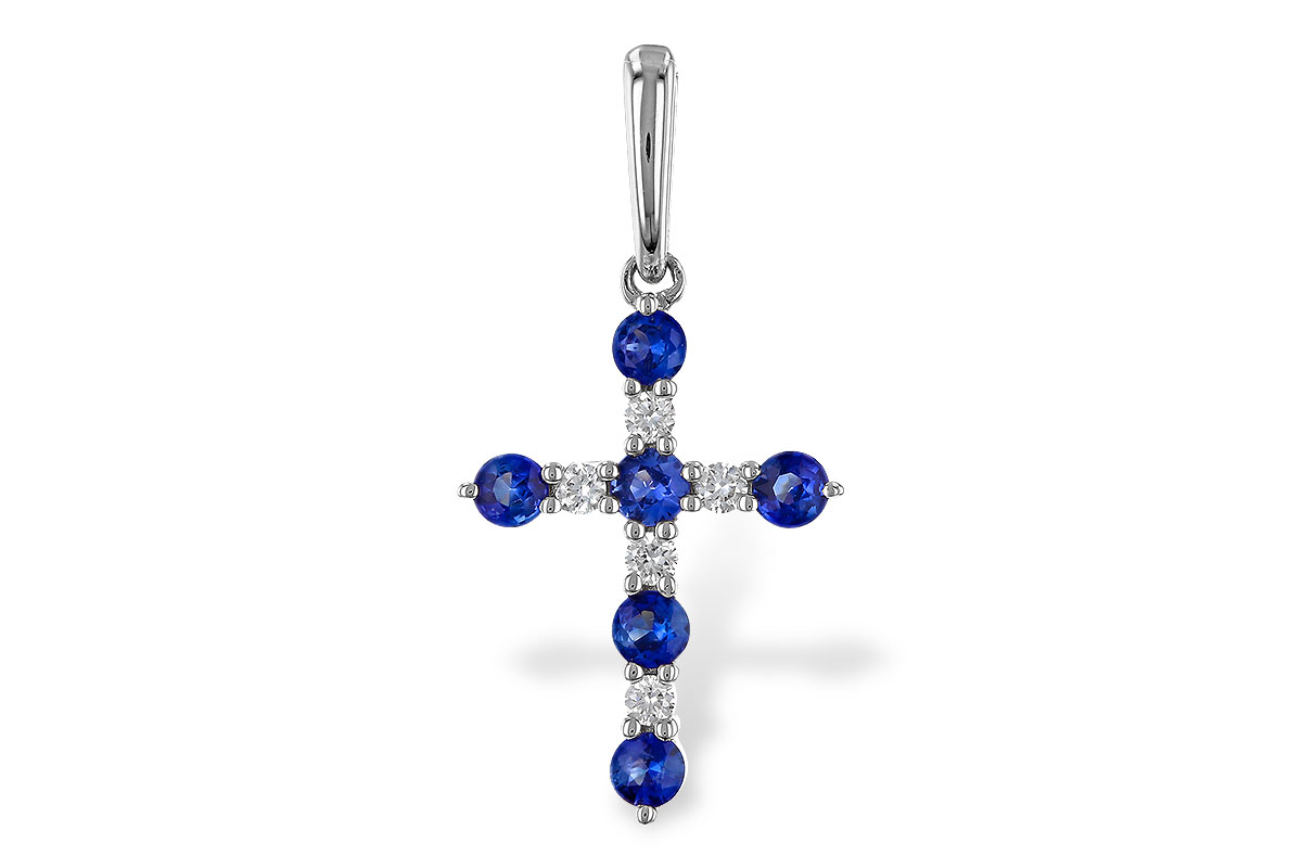 C311-11197: PENDANT .34 TW SAPP .42 TGW