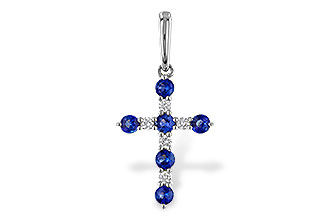 C311-11197: PENDANT .34 TW SAPP .42 TGW