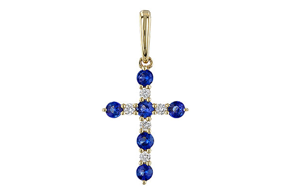 C311-11197: PENDANT .34 TW SAPP .42 TGW