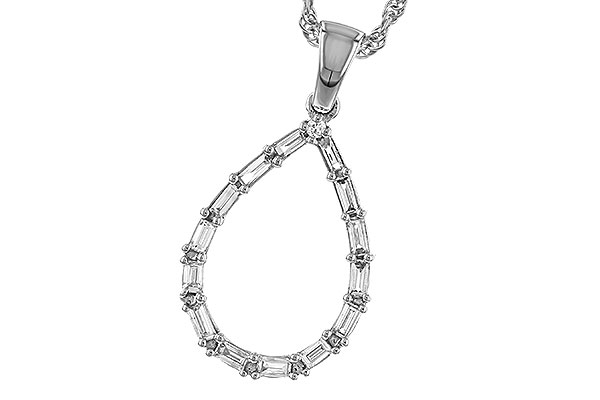 C311-14842: NECKLACE .27 BAG .28 TW