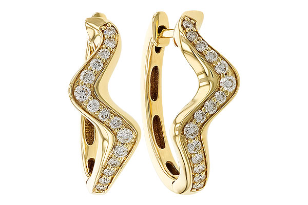 C311-14878: EARRINGS .40 TW