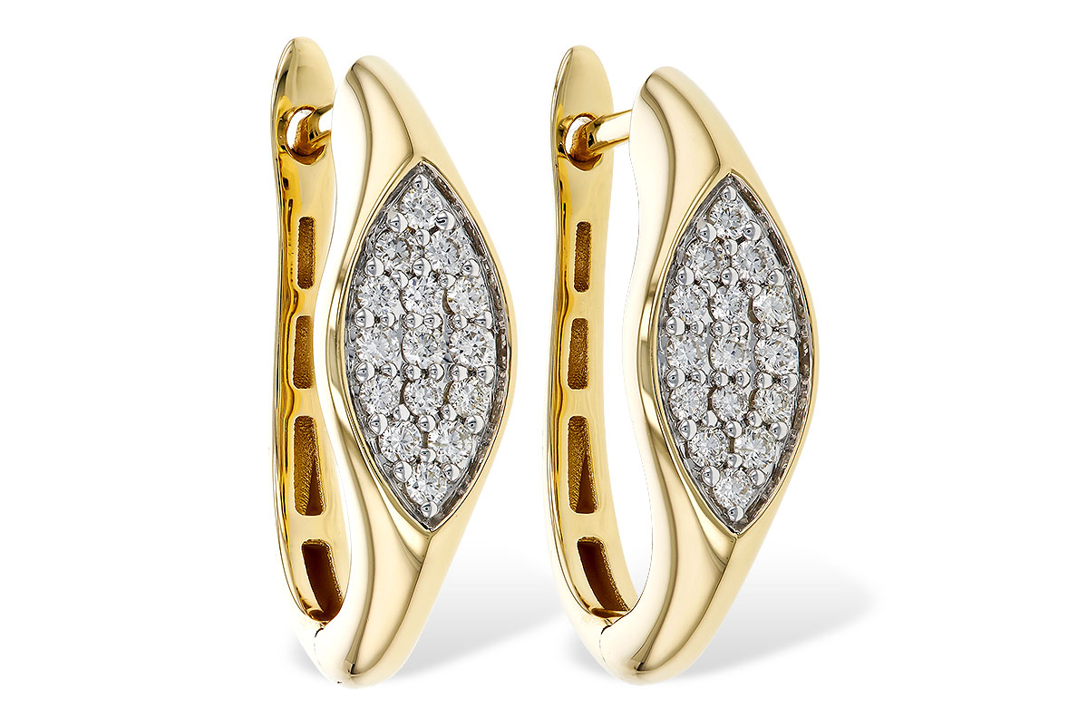 C311-16642: EARRINGS .25 TW