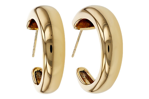 C311-16660: GOLD EARRINGS (20MM)