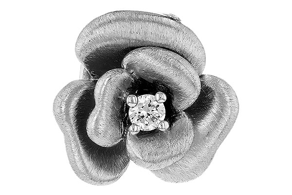 C312-00342: PENDANT .03CT (SMALL FLOWER PENDANT FROM G312-00333)