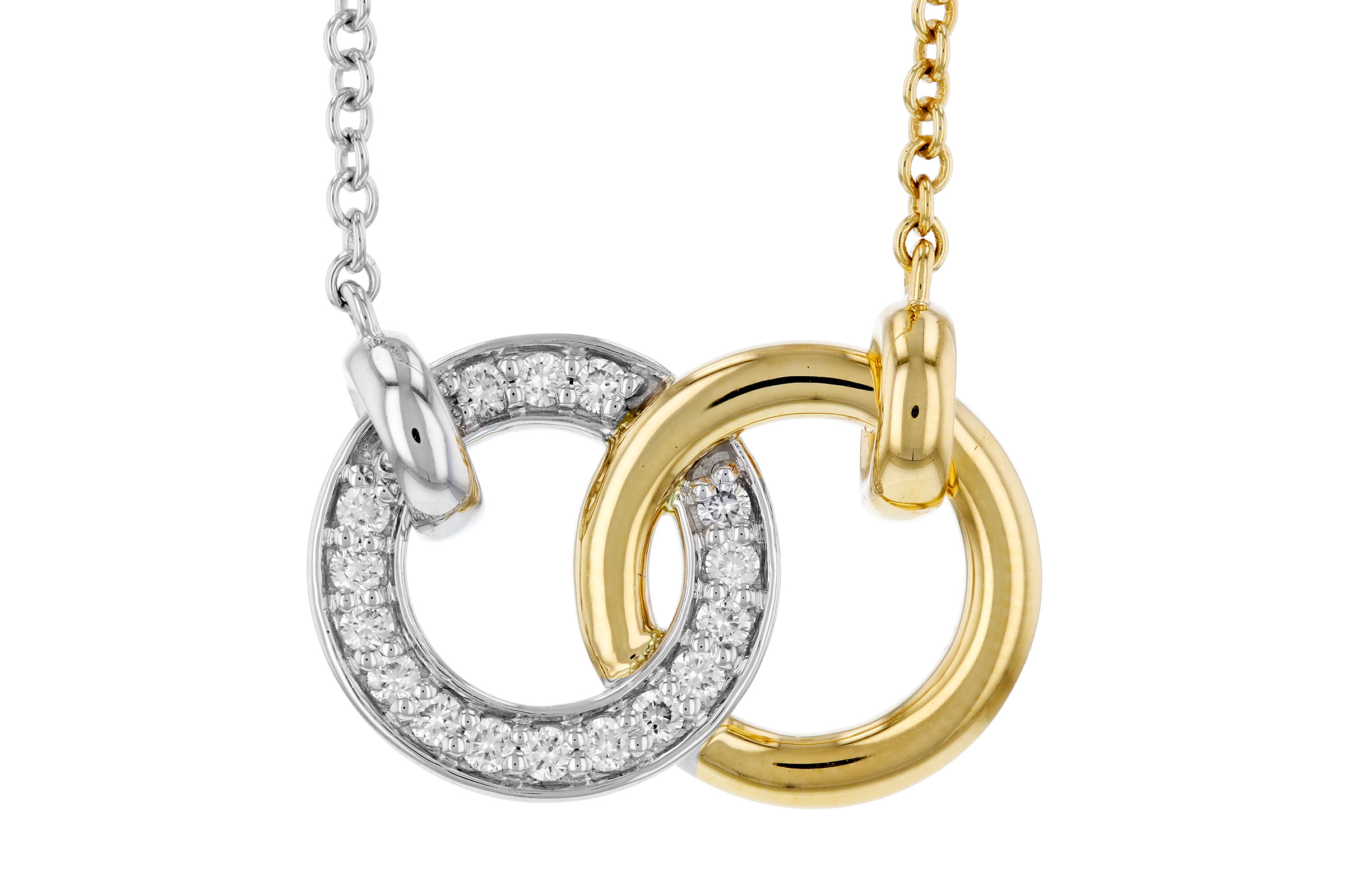 C312-02160: NECKLACE .20 TW (18")