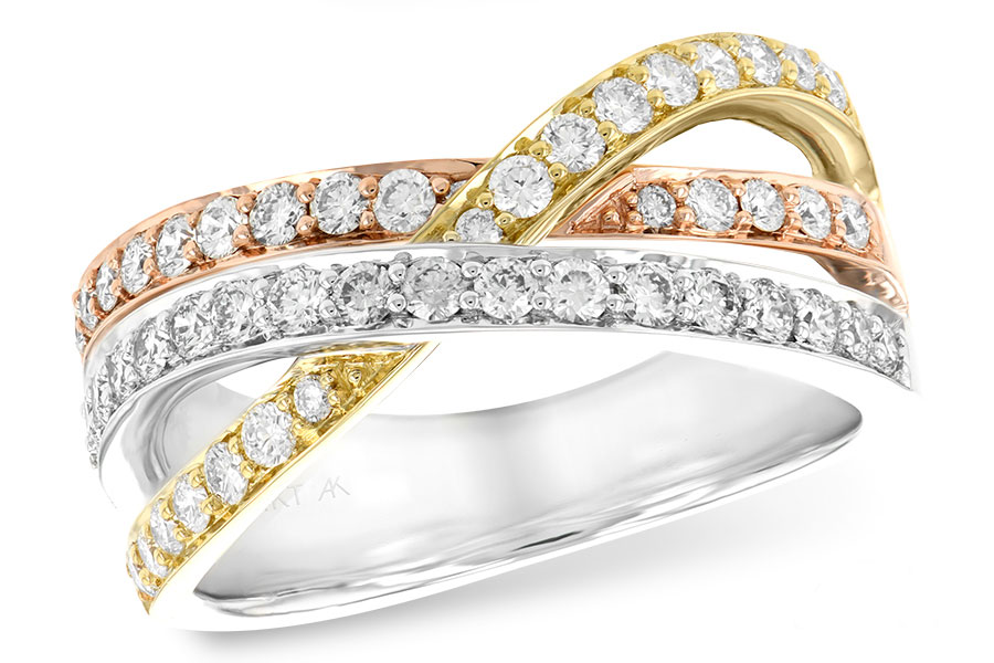D129-29378: LDS WED RG .74 TW (PRONG SET)