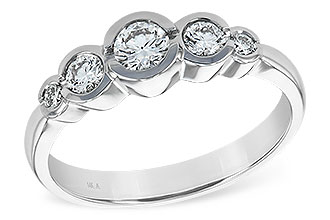 D129-33042: LDS WED RG .50 TW