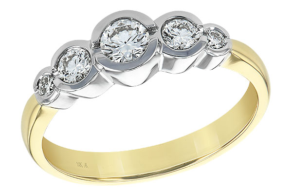 D129-33042: LDS WED RG .50 TW