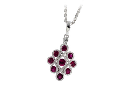 D222-93069: NECK .85 RUBY .87 TGW