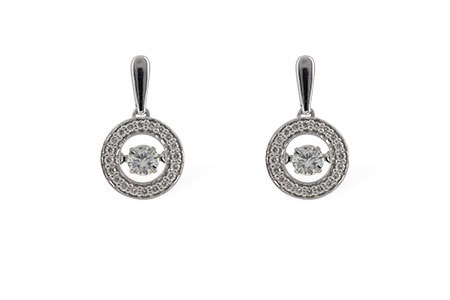 D222-98524: EARRINGS .50 TW