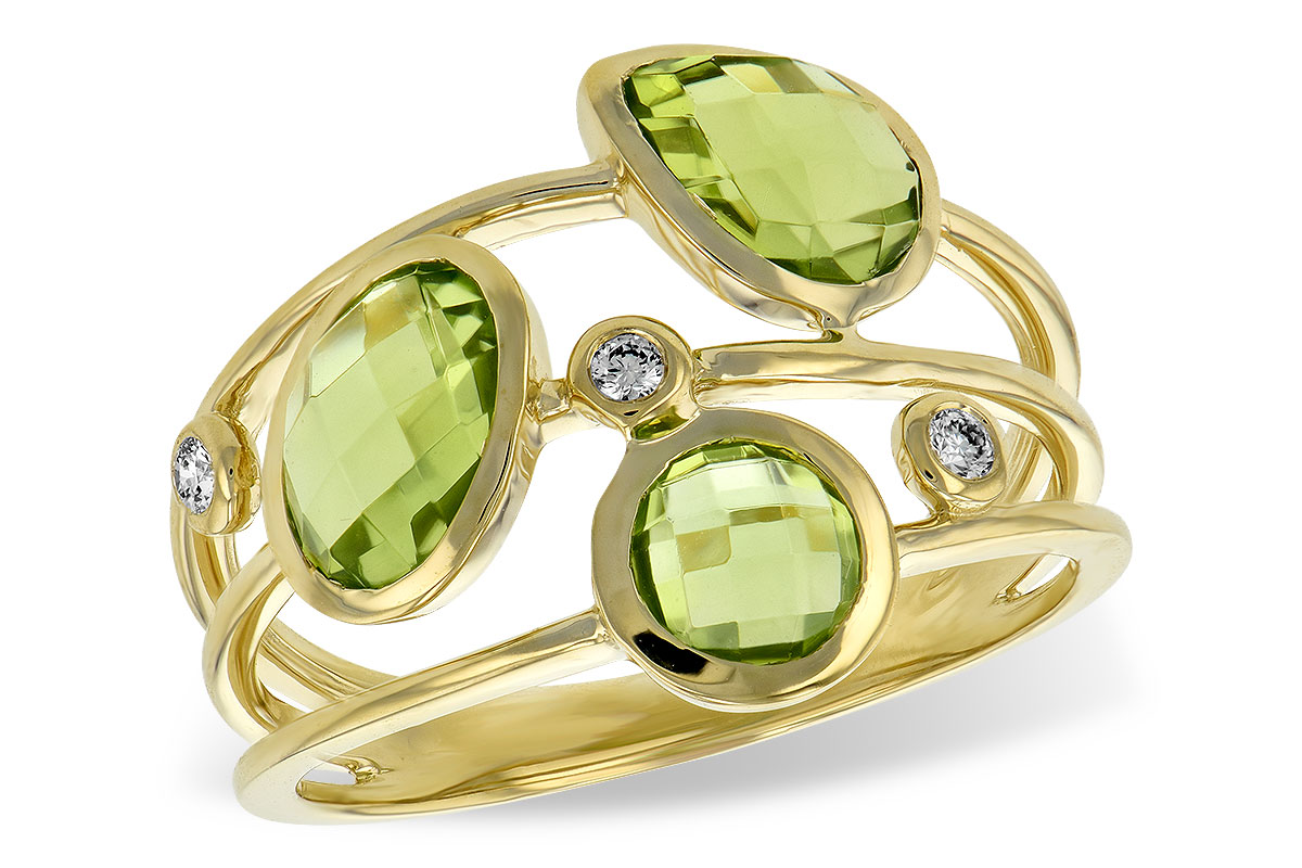 D225-67615: LDS RG 2.45 PERIDOT 2.50 TGW