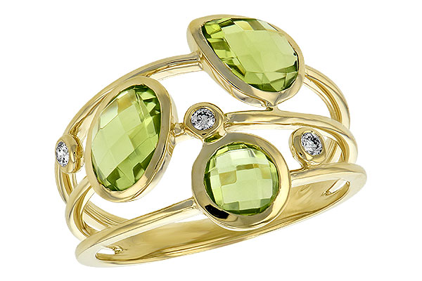 D225-67615: LDS RG 2.45 PERIDOT 2.50 TGW