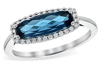 D226-59442: LDS RG 1.79 LONDON BLUE TOPAZ 1.90 TGW