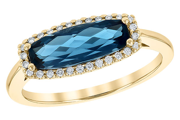 D226-59442: LDS RG 1.79 LONDON BLUE TOPAZ 1.90 TGW