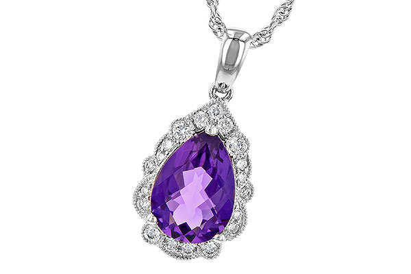 D226-62115: NECKLACE 1.53 AMETHYST 1.68 TGW