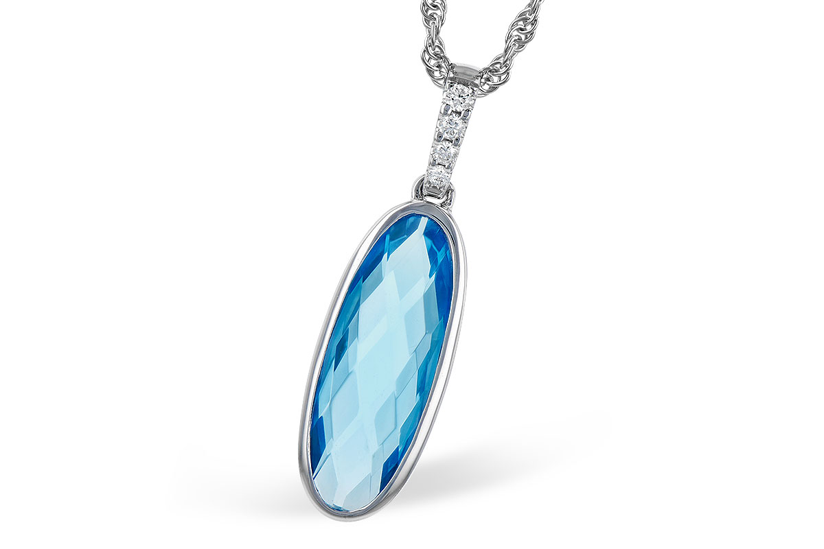 D309-30333: NECK 1.90 BLUE TOPAZ 1.93 TGW