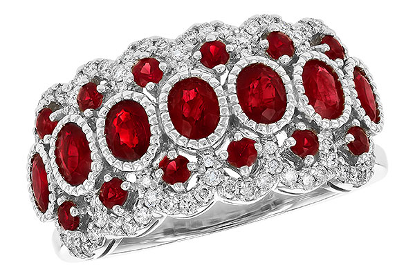 D309-30360: LDS WED RG 1.90 TW RUBY 2.15 TGW