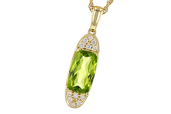 D309-34833: NECK 1.90 PERIDOT 2.00 TGW