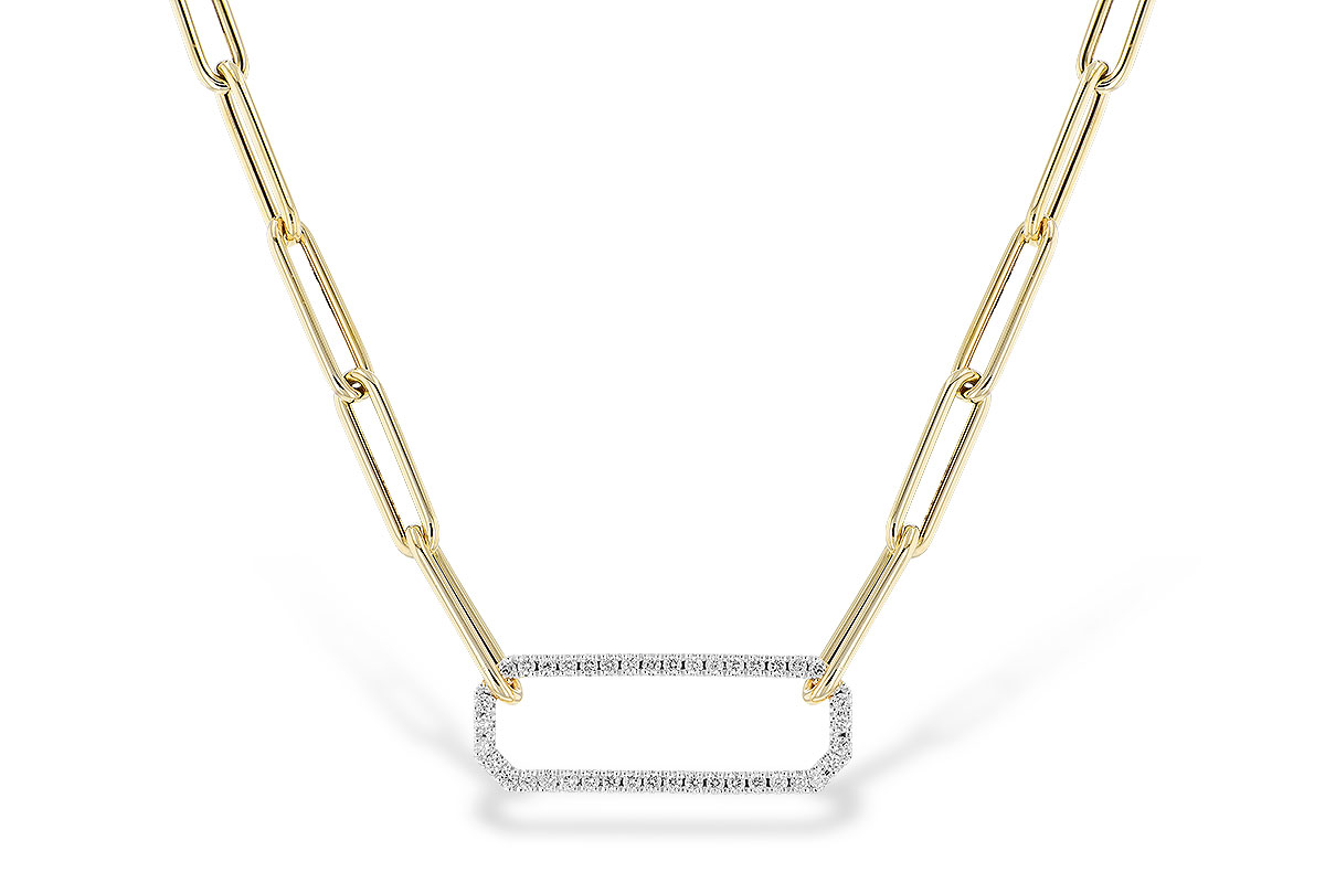 D310-18542: NECKLACE .50 TW (17 INCHES)