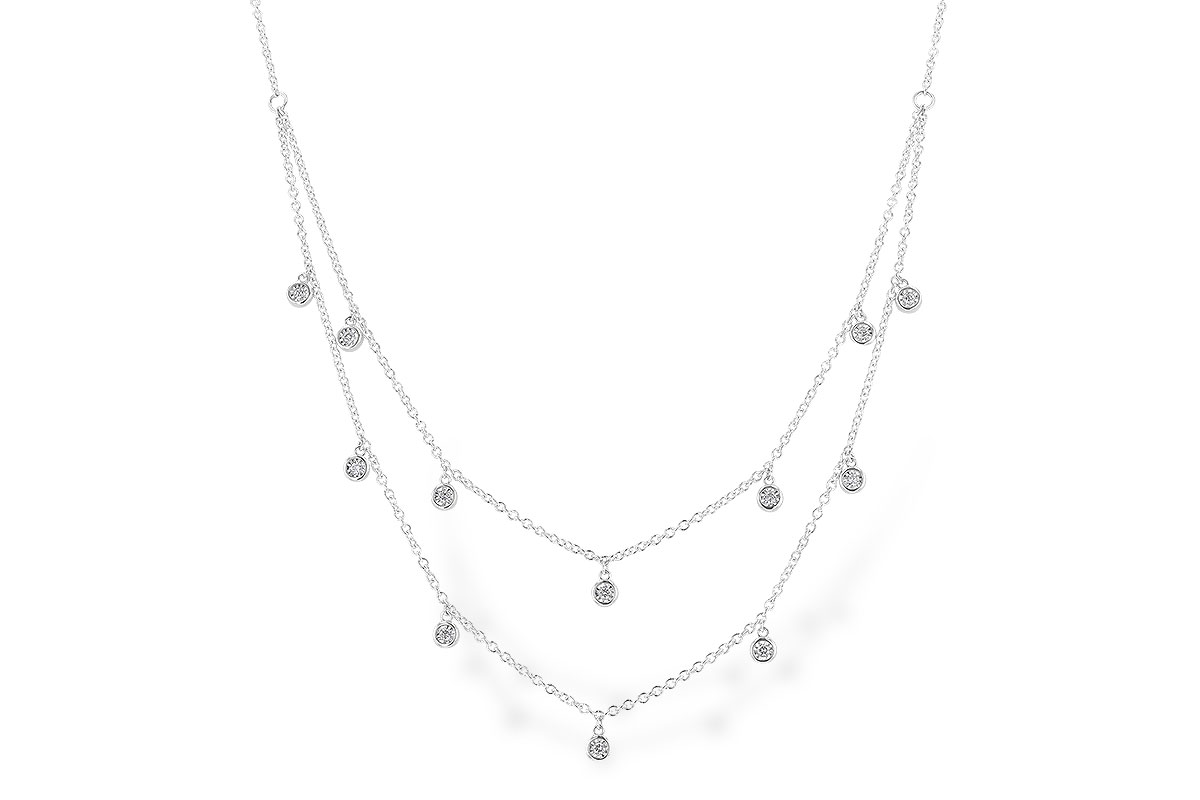 D310-19442: NECKLACE .22 TW (18 INCHES)