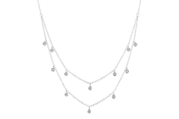 D310-19442: NECKLACE .22 TW (18 INCHES)