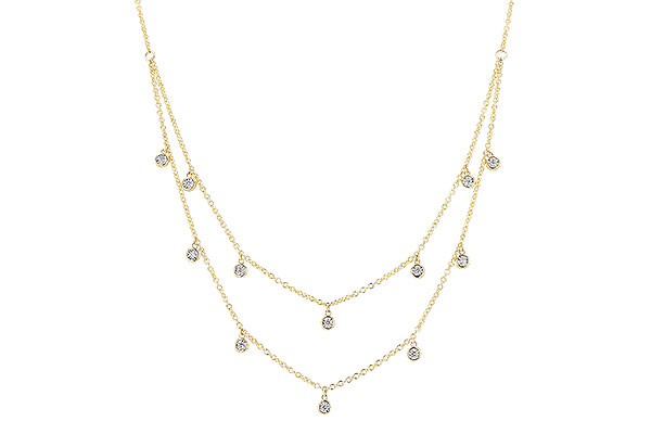 D310-19442: NECKLACE .22 TW (18 INCHES)
