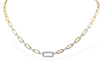 D310-22124: NECKLACE .58 TW
