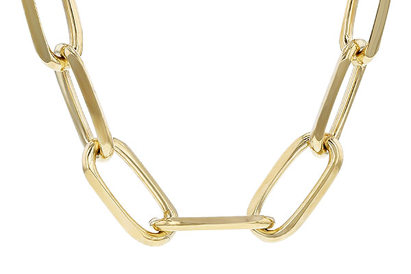 D310-23960: PAPERCLIP XL (8IN, 5.2MM, 14KT, LOBSTER CLASP)